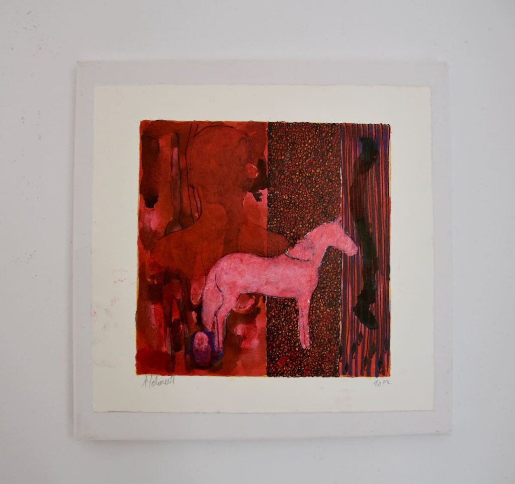 Les chevaux - Série rouge