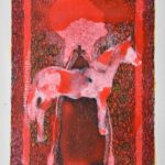 Série des chevaux - rouge